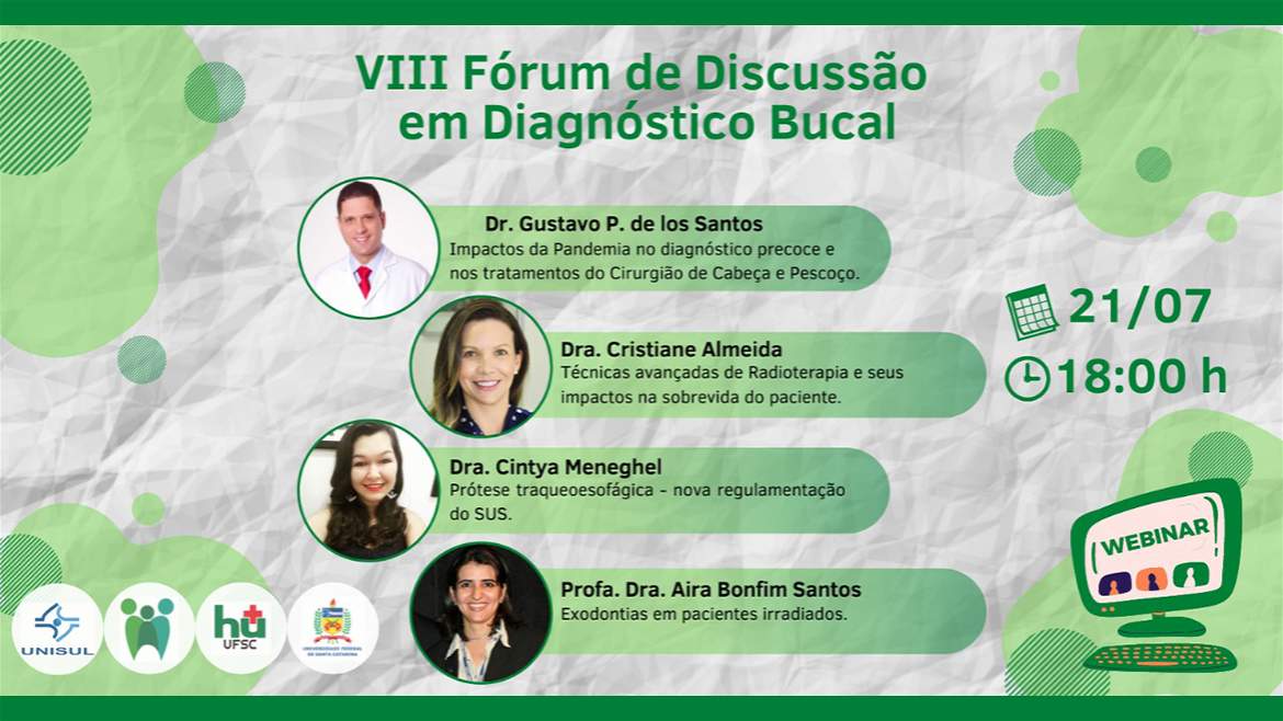 VIII Fórum de Discussão em Diagnóstico Bucal